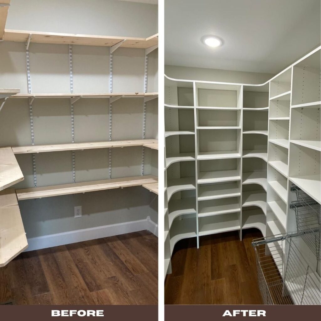 pantry makover