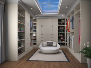 storage space in closet