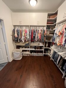 shoe shelf