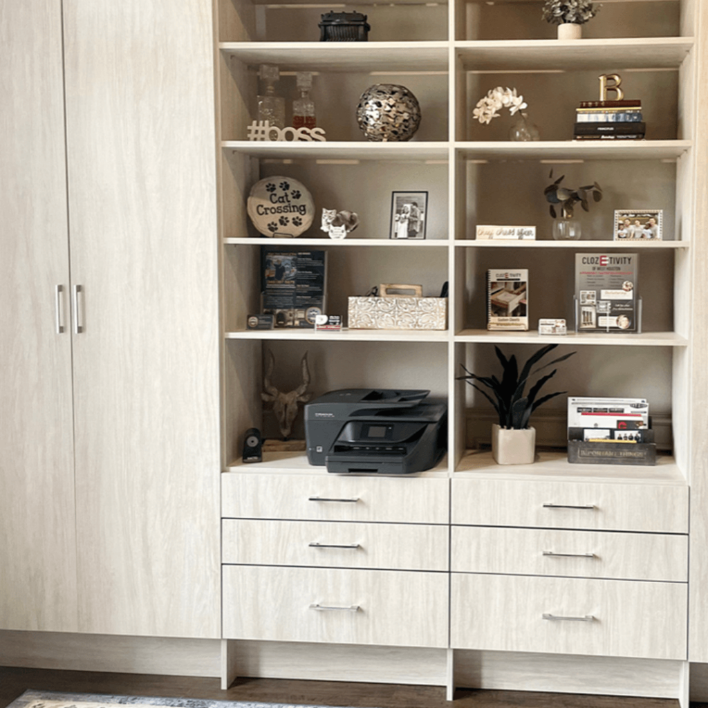 minimalist home office